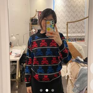 Vintage Teddy bear sweater